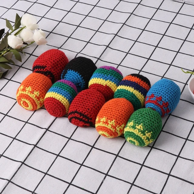Free Shipping Handmade Sacks Foot Toy Balls Magic Juggling Ball Kid Outdoor Toy Soft Ball 5