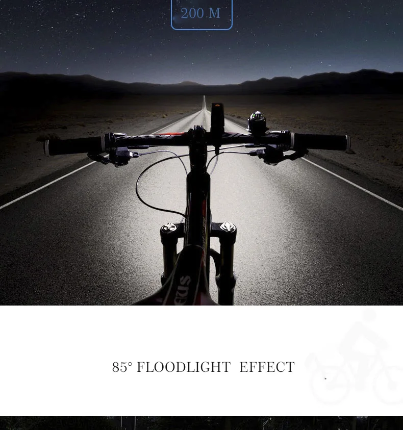Flash Deal GACIRON Bike Bicycle Light Cycling 600 Lm Front Lights Bike Handlebar LED Flashlight USB Rechargeable IPX6 Lamp Headlight 5 Mode 15