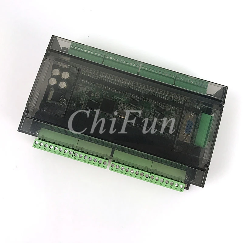 

Freeshipping high speed FX1N FX2N FX3U-56MR/60MR industrial control board with shell