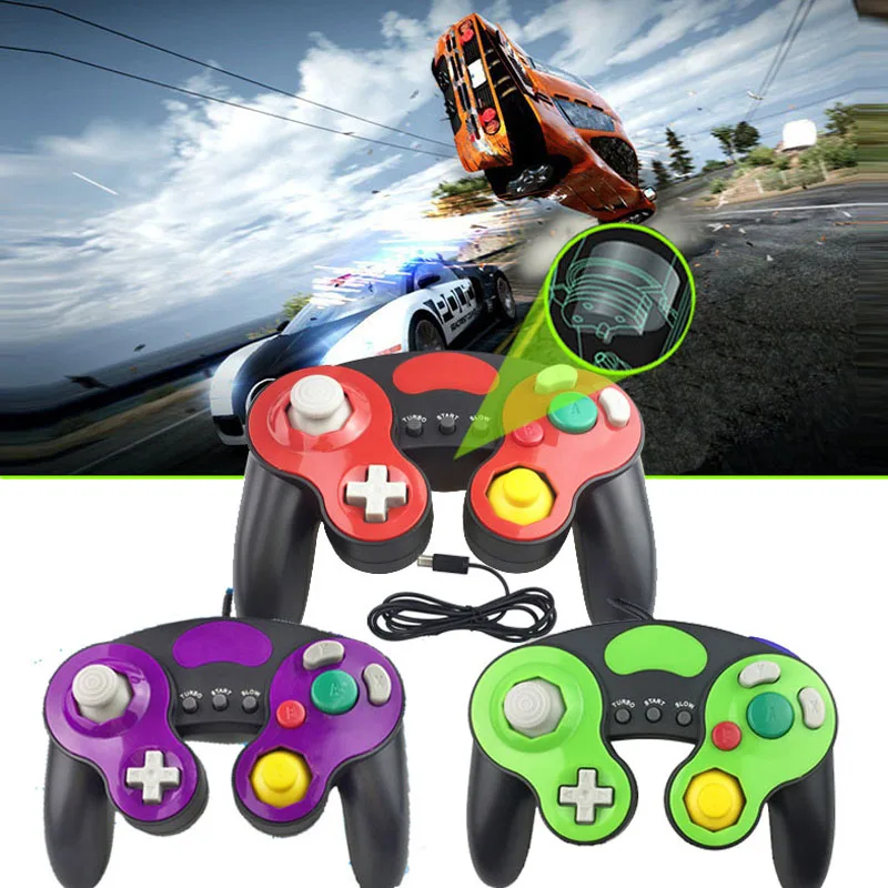 

For Gamecube Controller Wired Handheld Joystick For Nintend For NGC GC Controle For MAC Gamepad Video Game Accessories