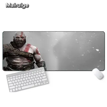 

Mairuige Kratos Large of Size 300X800x2MM God of War Mousepad Large High Quality Mouse Pads Keyboard Anti-skid Pad Gaming Mats