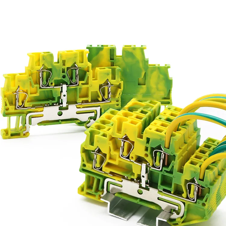

100 pcs/bag STTB2.5-PE Terminal rail Wiring board connector terminals Wire Cable Terminals STTB-2.5-PE Terminal Blocks