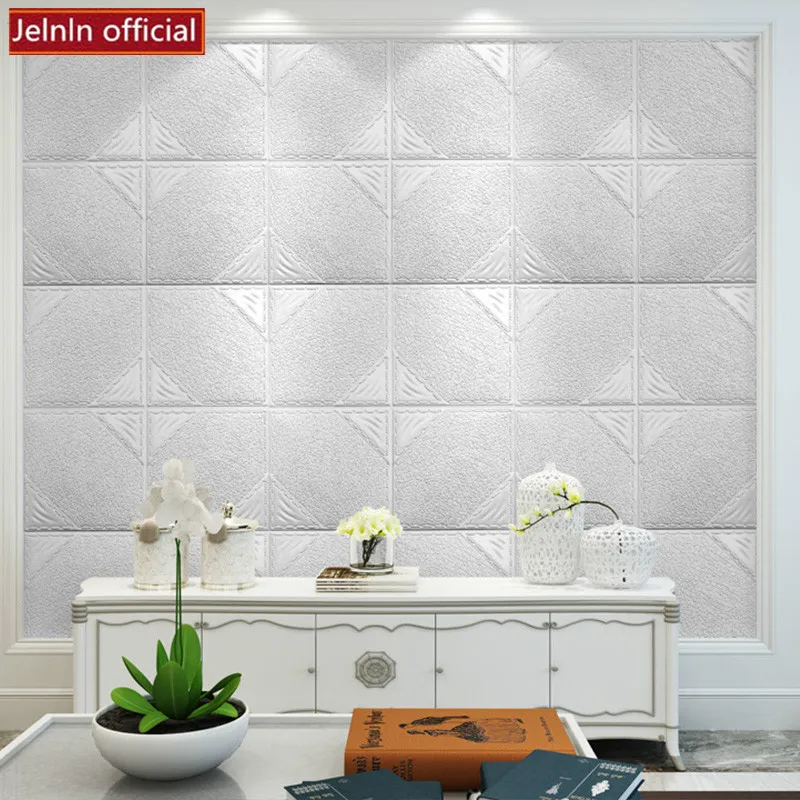 

leather soft bag 3D stereo wall stickers kids room living room bedroom kindergarten anti-collision self-adhesive wallpaper