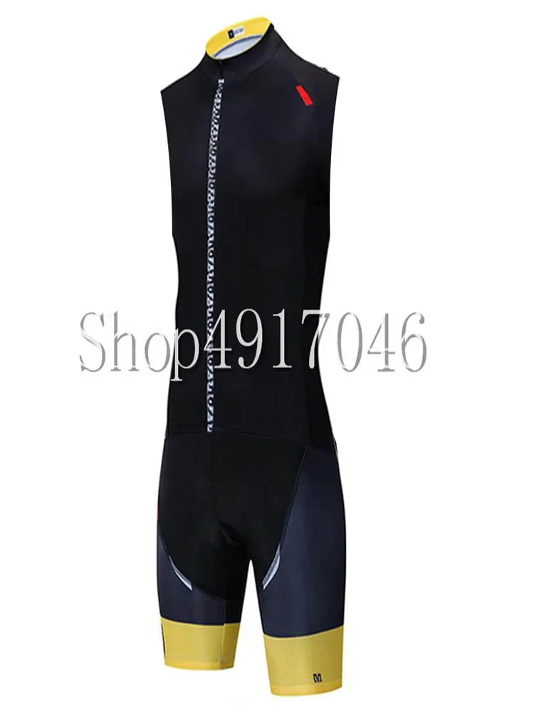 5 Mavic Sleeveless Cycling Jersey Jumpsuit Summer Ropa Ciclismo Maillot Cycling Sets Skinsuit Triathlon Suit Bike Clothing - Цвет: 5