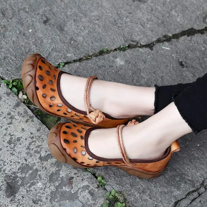 

women 2019 genuine leather low flats heel driving shoes female spadrilles moccasins toe loafers espadrillas T85216- 605