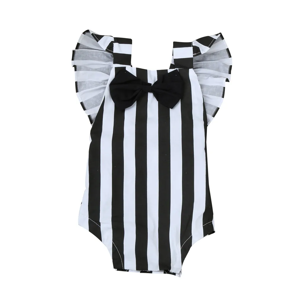 Buy MUQGEW Baby Girl Sleeveless Bodysuit 2017 Striped
