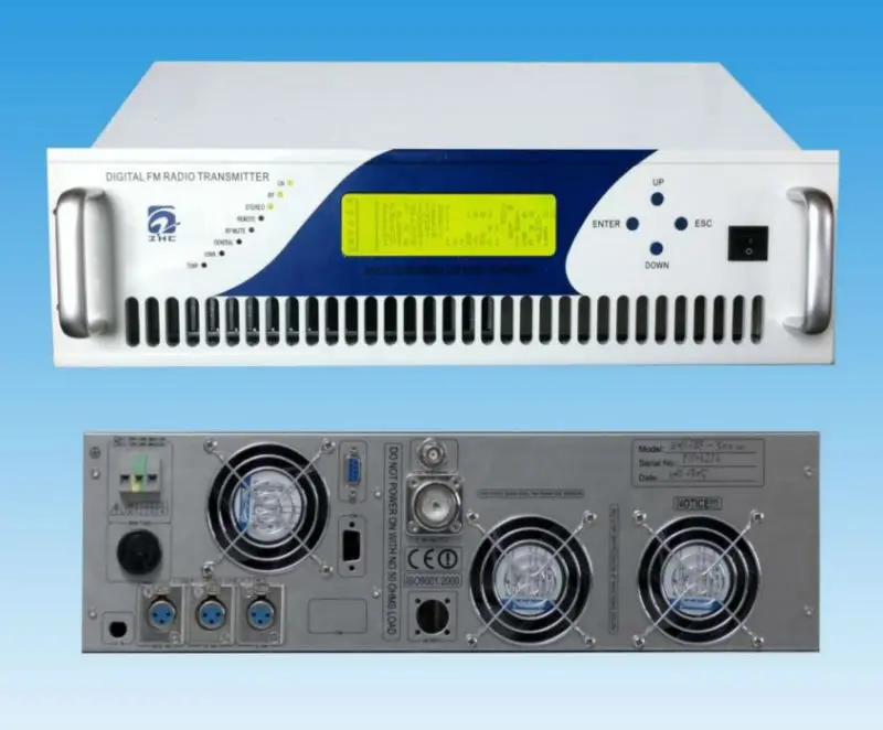 Transmissor estéreo fm compacto, czh, 1000wstereo transmitterfm