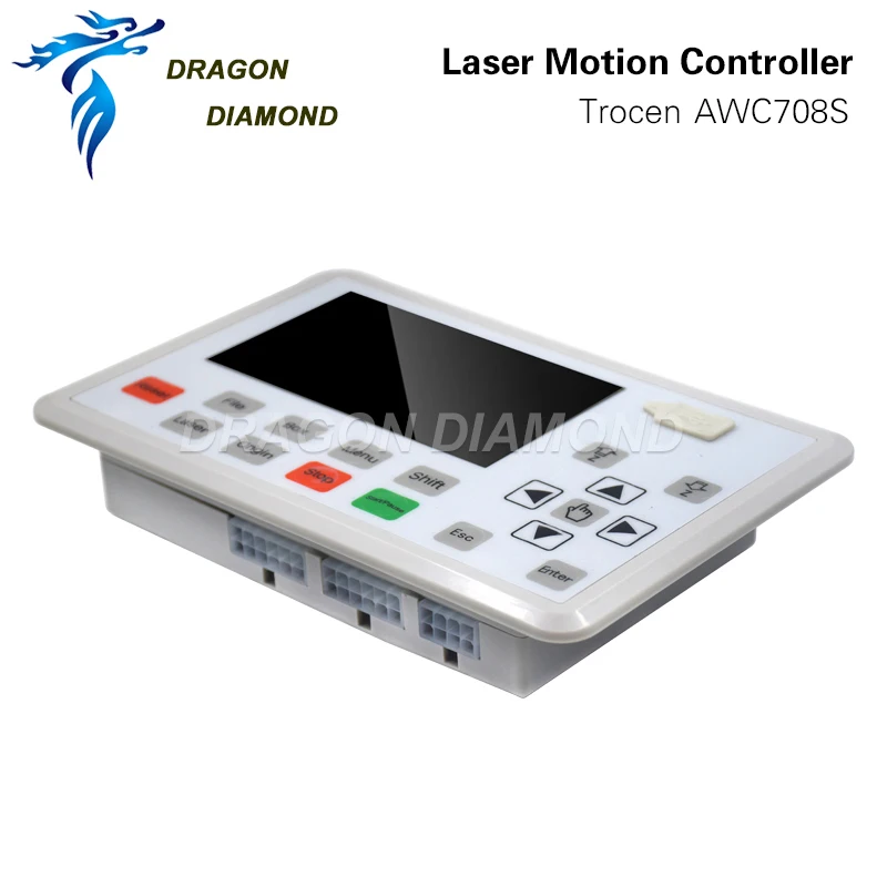Trocen AWC708S Co2 Laser Controller System for Laser Engraving and Cutting Machine Replace AWC708C Lite Ruida Leetro