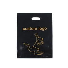 200 шт 40*50 см Водонепроницаемая футболка шоппинг Pe с обеих сторон напечатанный пластиковый пакет с логотипом на заказ