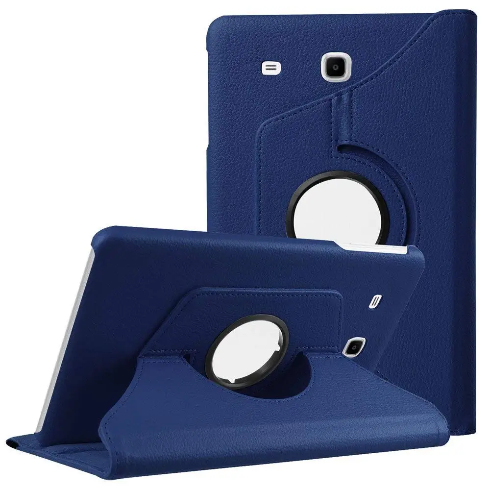 Tab A6 7,0 дюймов T285 чехол для samsung Galaxy Tab A 7,0 SM-T280 SM-T285 T285 360 вращающийся стенд Планшет Флип Чехол - Цвет: dark blue