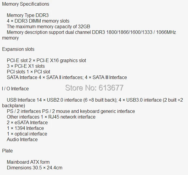 Оригинальная материнская плата для ASUS SaberTooth P67 LGA 1155 DDR3 32GB USB2.0 USB3.0 P67 настольная материнская плата