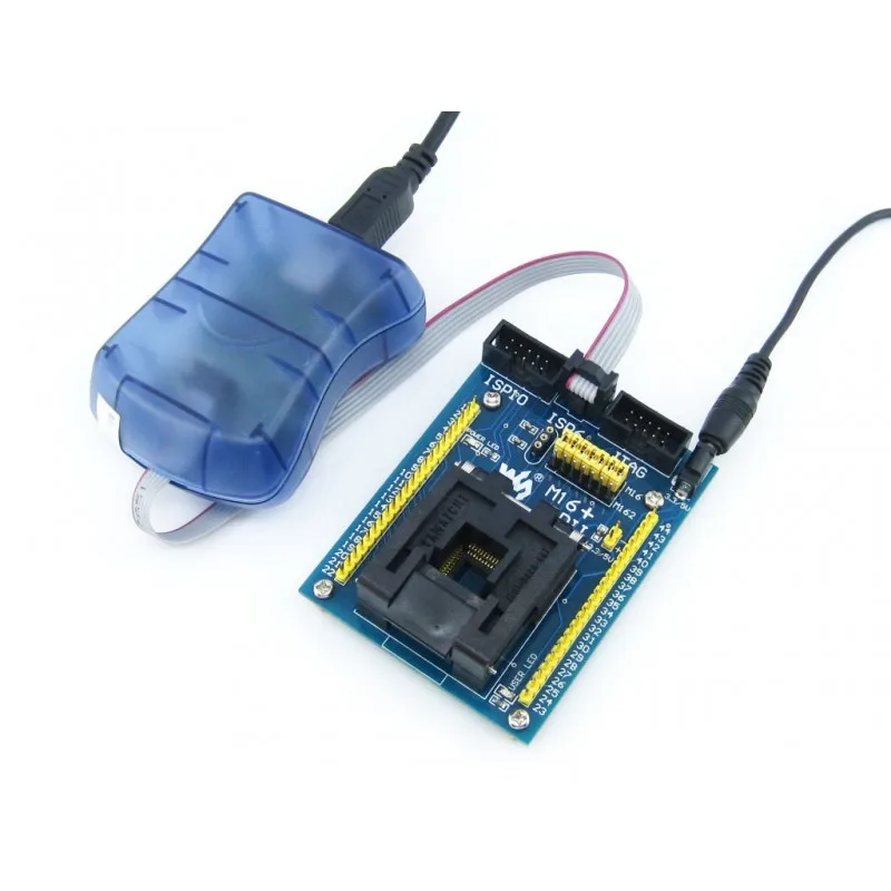 Программируемый адаптер M16 + ADPII # ATmega16 ATmega32 ATmega162 mega16 mega162 TQFP44 AVR тестовый