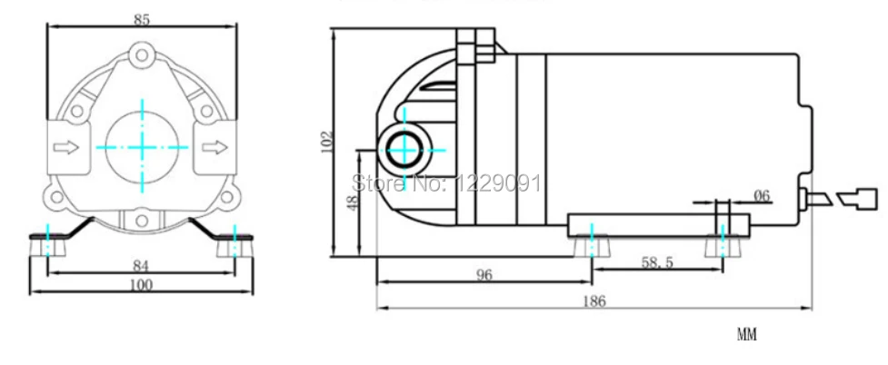 impulsionador de pressão para sistema de osmose