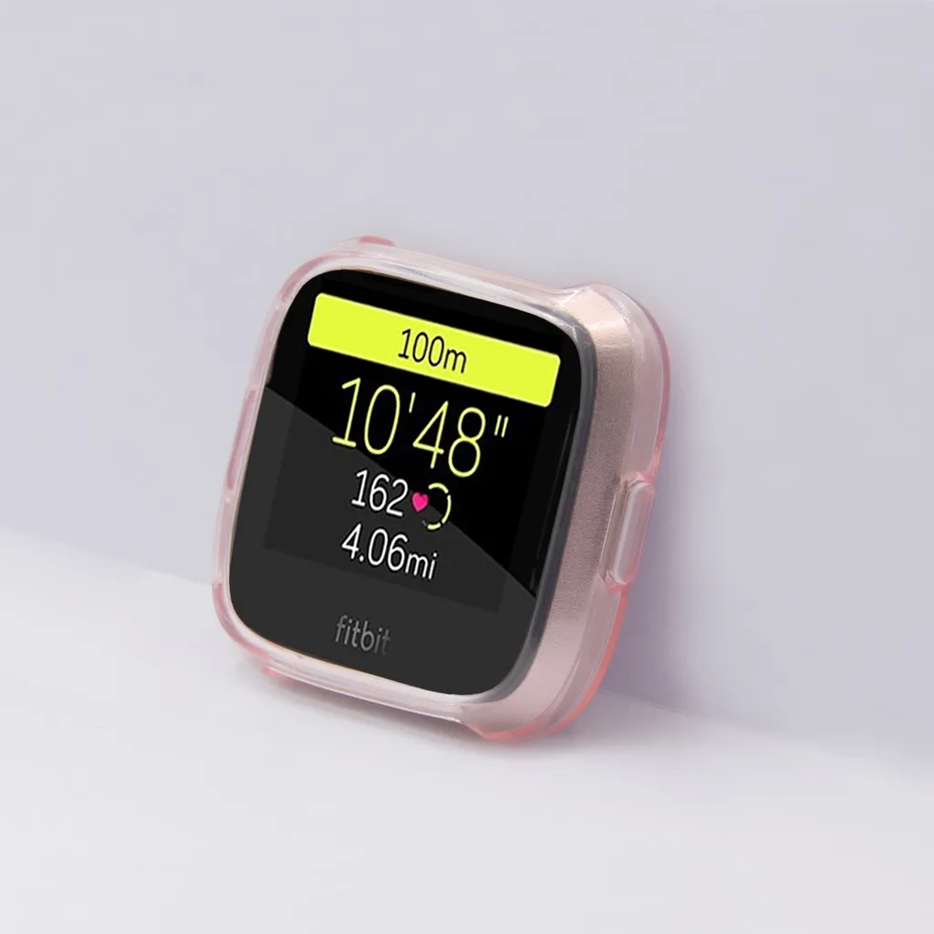 Защитный чехол из ТПУ для умных часов Fitbit Versa мягкий силиконовый защитный fitbit