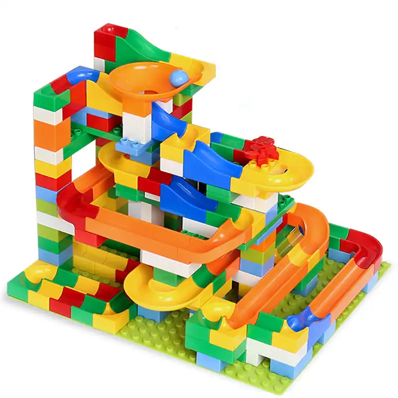 duplo marble run blocks