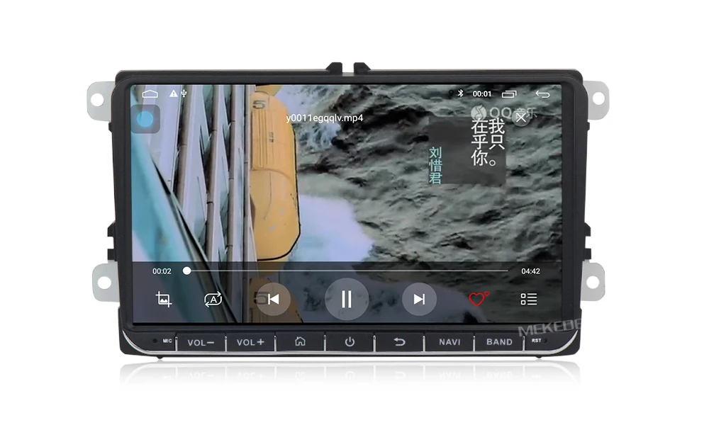 Flash Deal 9" Android 9.1 2+32G Car GPS Navigation for VW Volkswagen SKODA GOLF 5 Golf 6 POLO PASSAT B5 B6 JETTA TIGUAN dvd player BT RDS 21