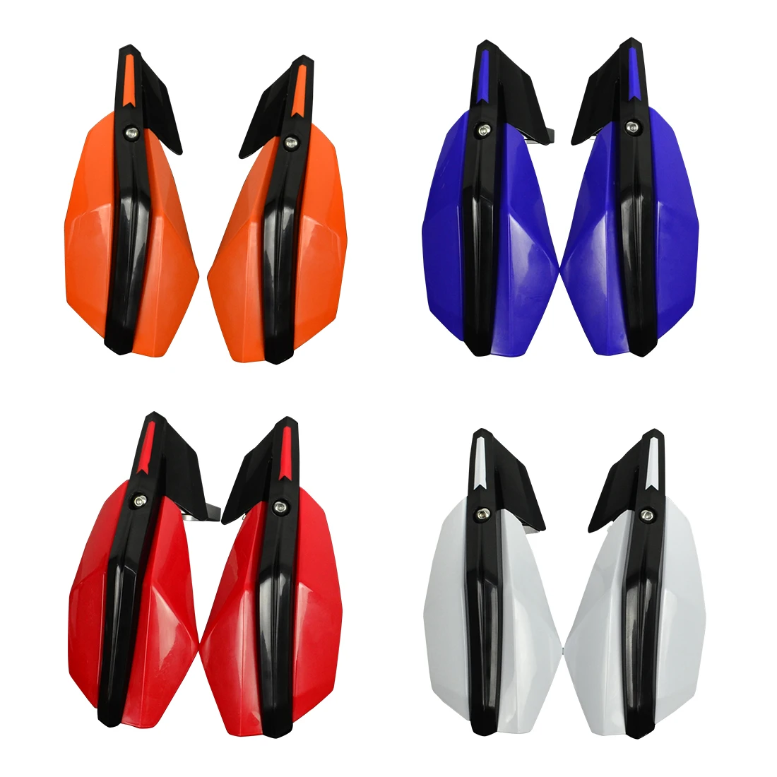 Белый Мотоцикл Handguard ручная защита пригодный питбайк мотокросса ATV Quad CRF YZF KTM KXF RMZ KLX DRZ