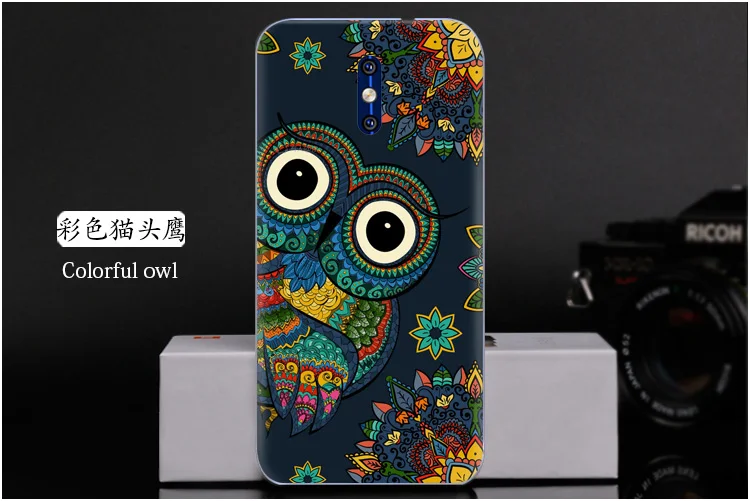 Colorful owl