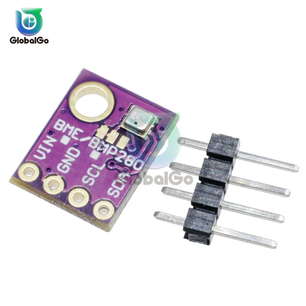 

Digital Temperature Humidity Barometric Pressure Sensor Module Board Meter Test Tool For Arduino GY-BME280-5V I2C SPI Interface