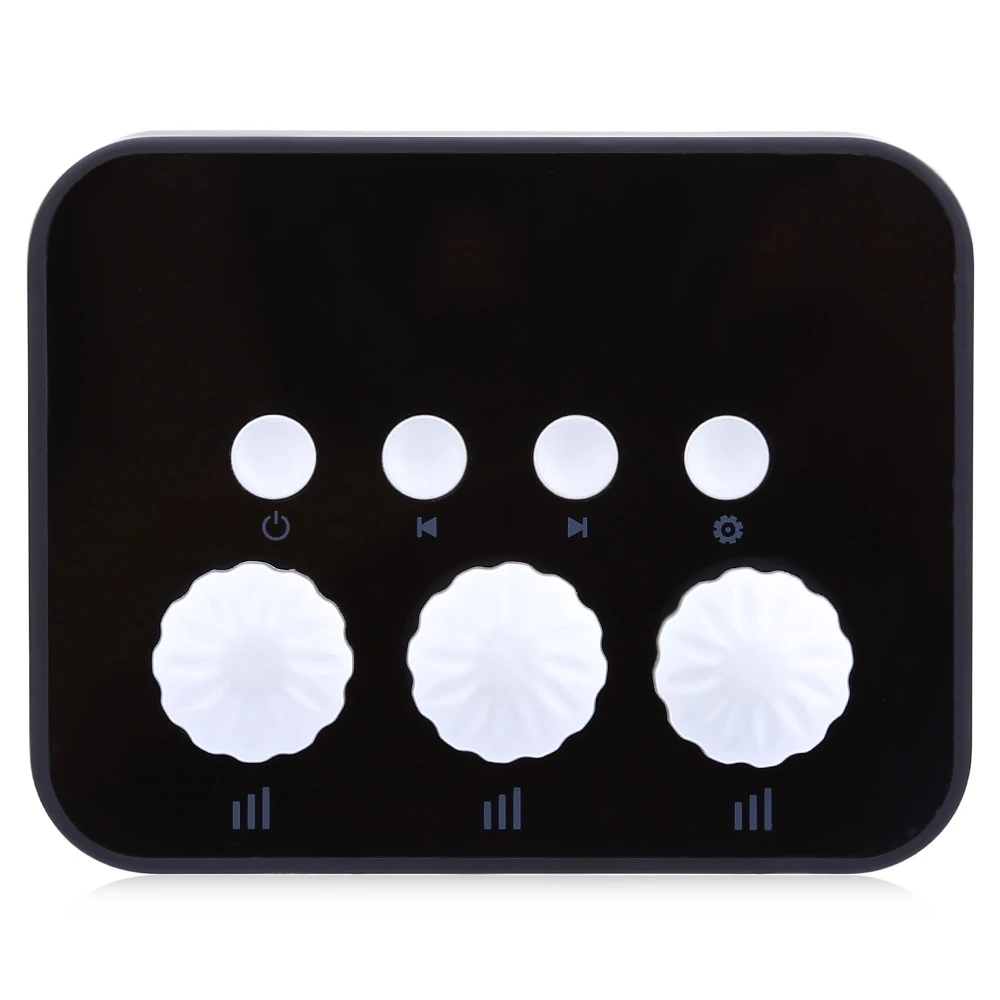 BW 108 Car Bluetooth 4.0 Audio Receiver Adjustable Volume Control Three