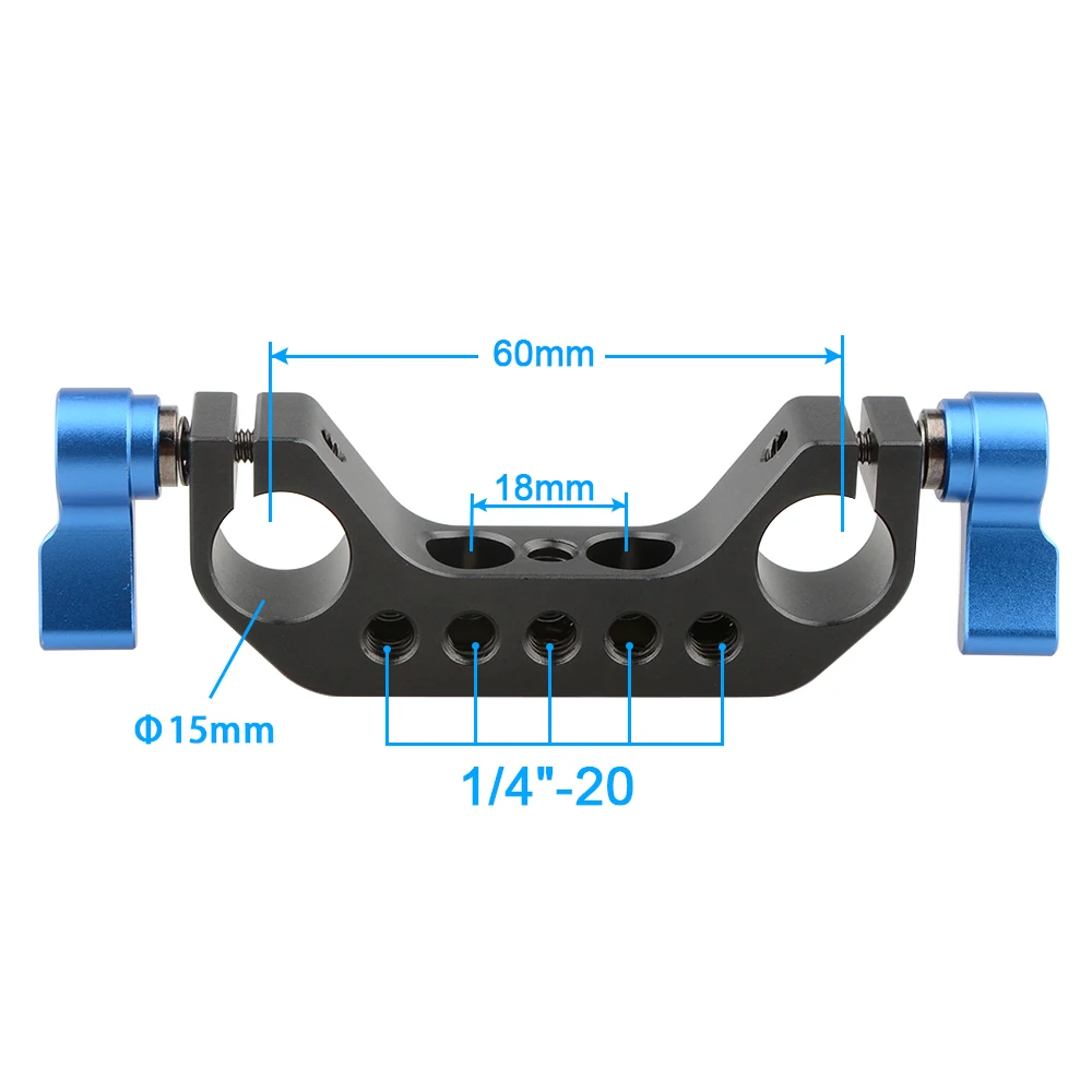 CAMVATE_15mm_Railblock_Rod Clamp_Shoulder Rig_Baseplate  (3)