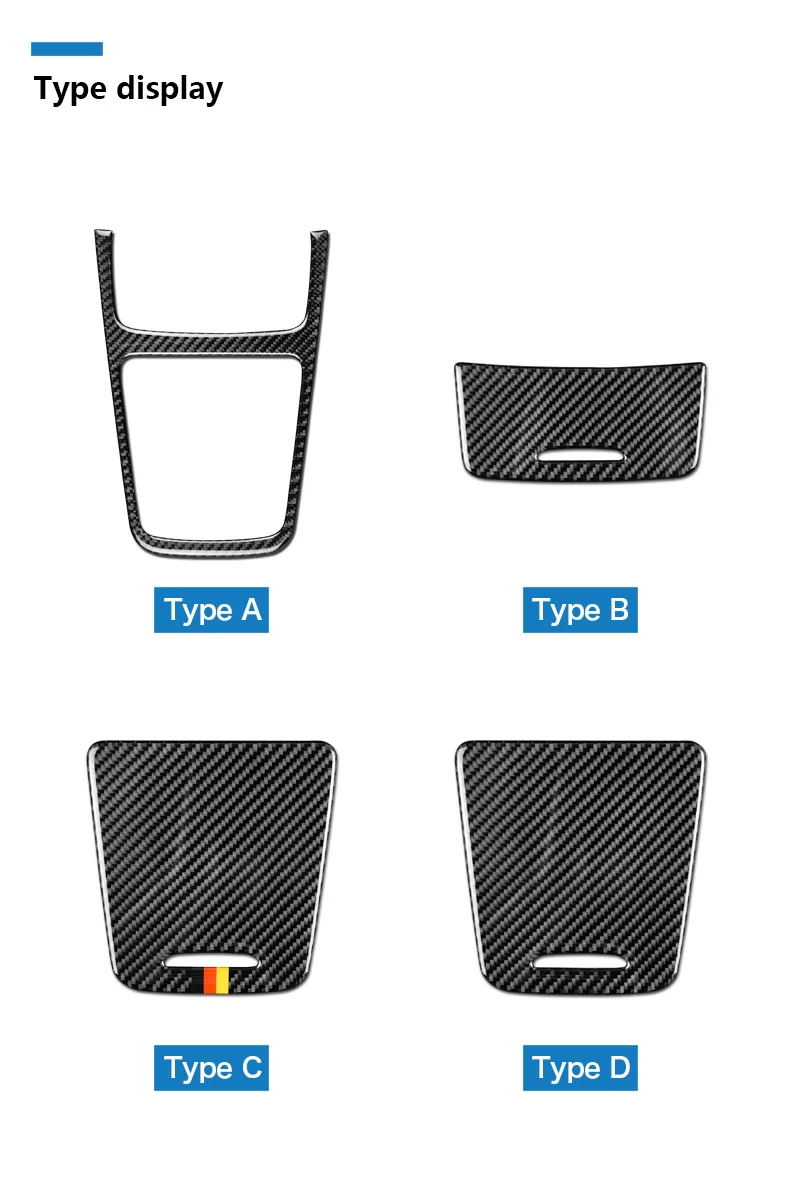 Airspeed для Mercedes Benz A Class CLA GLA аксессуары 2013-18 углеродное волокно для салона автомобиля центральная консоль панель накладка наклейка