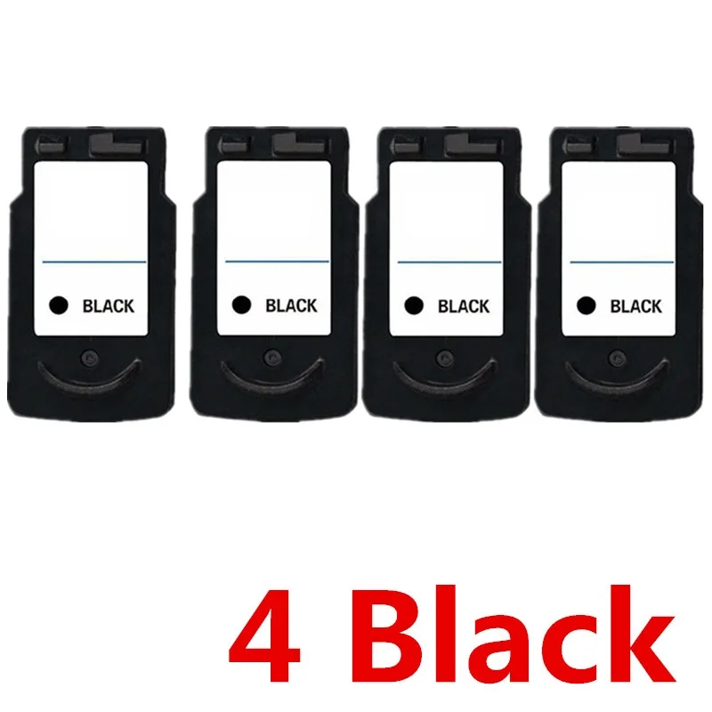 4 Black Востановленные картриджи для струйного принтера для Canon PG-545 XL PG-545XL PG 545 PG545 CL-546XL CL546 Pixma iP2850 MG2450 MG2455 MG2550 - Цвет: 4 Black