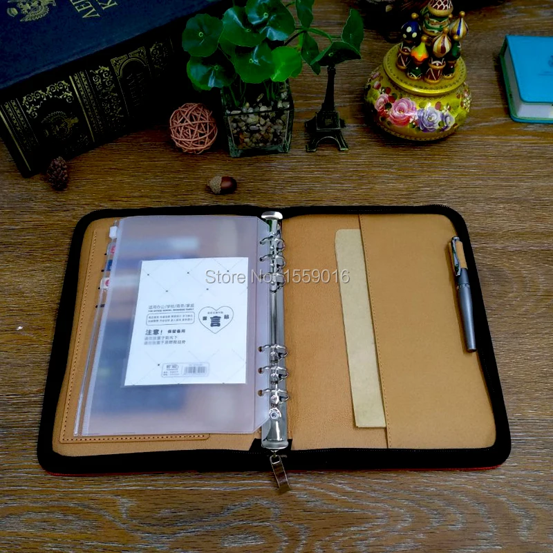 wallet binder folder