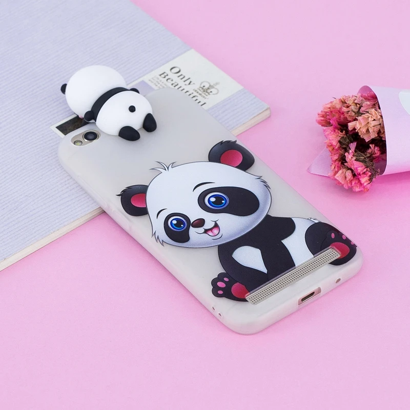 

For Coque Xiaomi Redmi 5A Case 3D Cartoon Toy Cat Panda Soft Silicon Back Cover For Xiaomi Redmi 5A Redmi5A 5 A Xiomi Xaomi Case