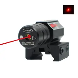 Спина оптика Мини Red Dot лазерный прицел 50-100 м Диапазон 635-655nm для Охота прицел