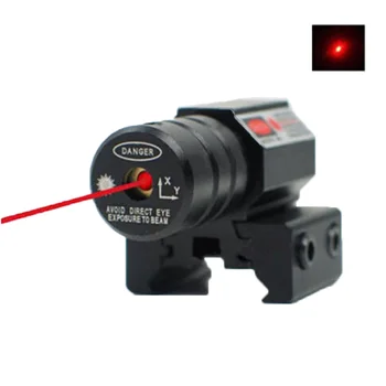 

SPINA OPTICS Mini Red Dot Laser Scope Sight 50-100 Meters Range 635-655nm For Hunting Rifle Scope