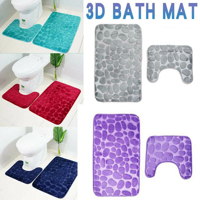 Gear New Happy Birthday Pattern Bath Rug Mat No Slip Microfiber Memory Foam Gear New Happy Birthday Pattern Bath Rug Mat No Slip Microfiber Memory Foam