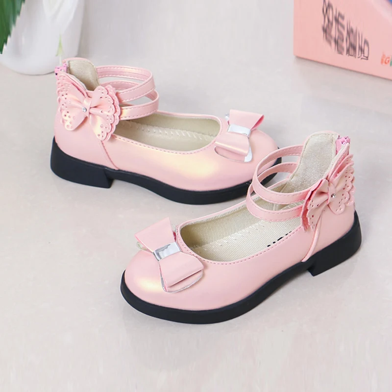 Girls Sandals Children Gladiator Sandals Kids Beach Shoes Patent Leather Sneaker 2019 Summer Little Girls Wedding Shoes