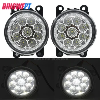 

2x Fog Lamp Assembly Super Bright LED Fog Light For P-eugeot 207 307 407 607 3008 SW CC VAN 2000-2013 Halogen Fog Lights 55W