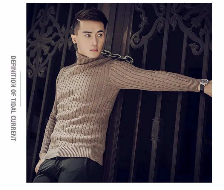SWEATER UNISEX PRIA DAN WANITA - SWEATER RAJUT TURTLENECK BIGSIZE