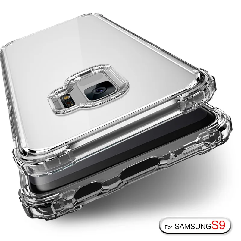 Ascromy For Galaxy S9 Plus Case Soft TPU Bumper Slim PC Protective Case Cover for Samsung S9 Plus S9Plus Phone Coque Accessories (2)