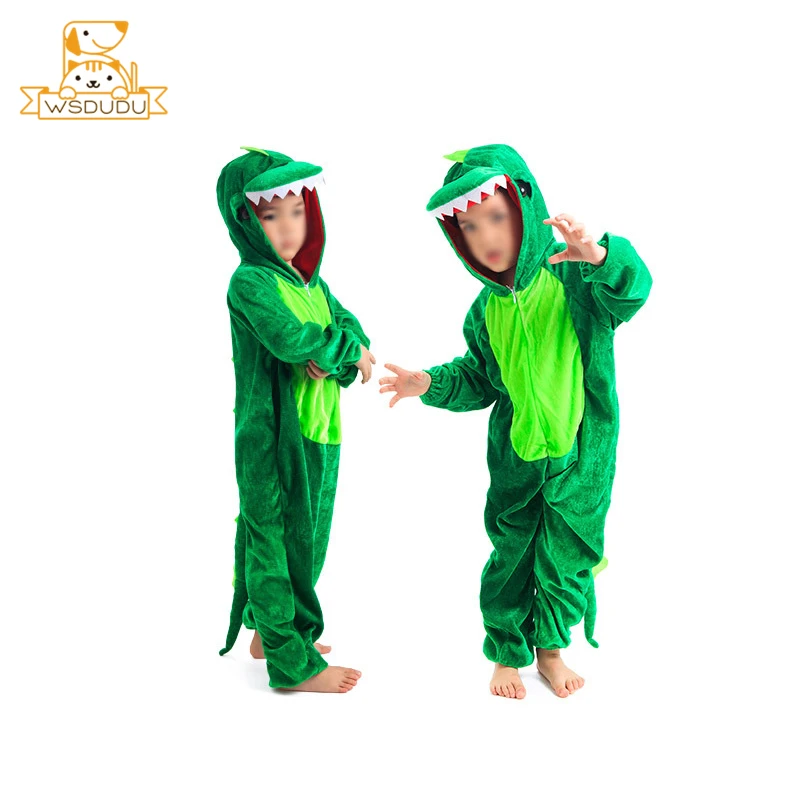 Cute Dinosaurs Clothing Fluffy Costume Plush Stuffed Animals Dolls For Children Gifts Cosplay Baby Summer Winter Kawaii Clothes