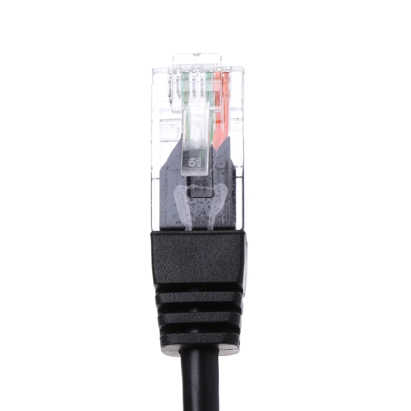 New Power Over Ethernet 48V To 5V 2.4A Active POE Splitter Micro USB Plug Y Cable  Drop ship