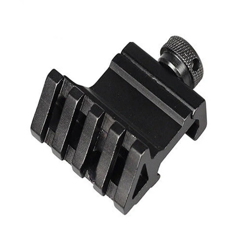 45 Degree Angle Offset Side Rail Scope Laser Flashlight Mount Tactical