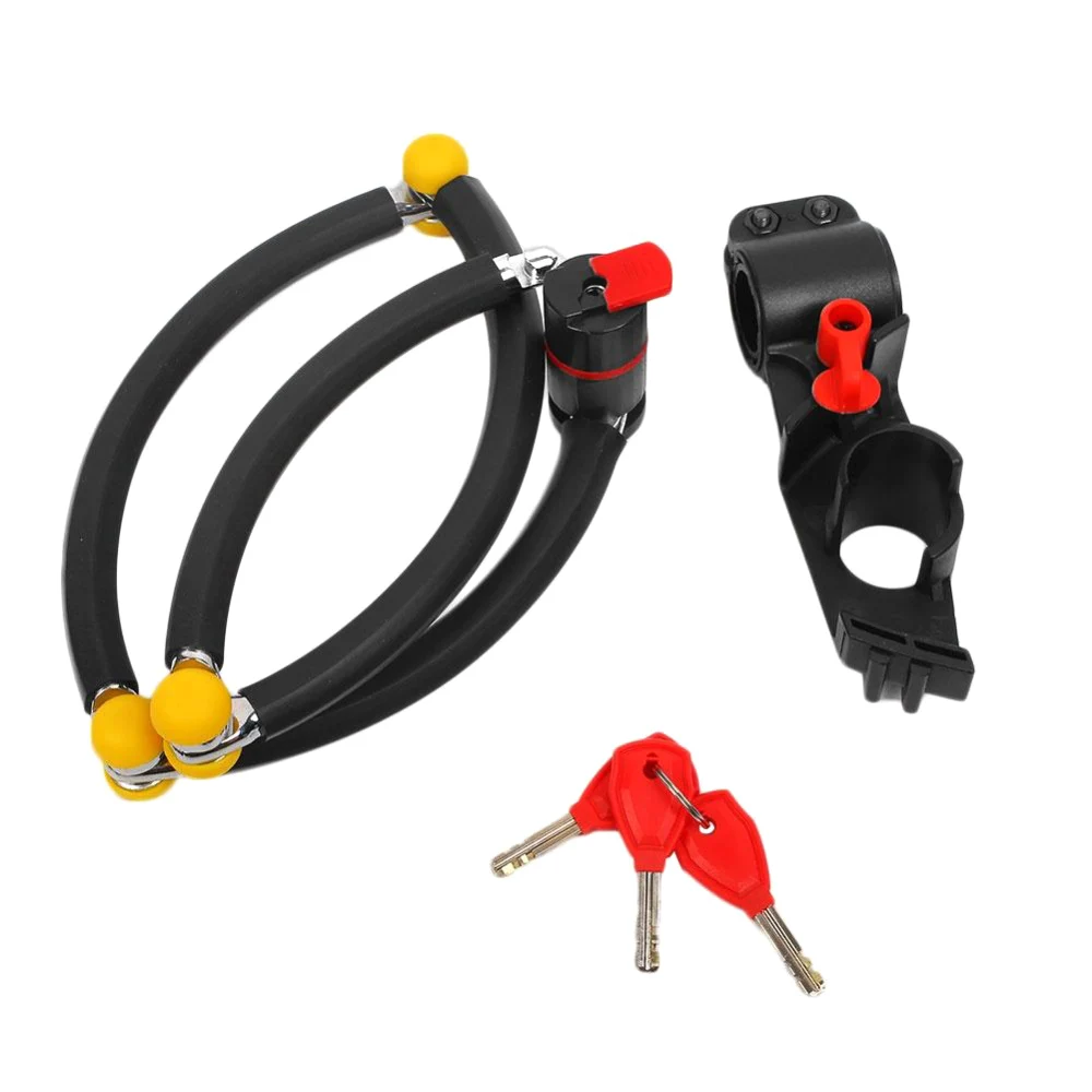 Outlife Anti Theft Security Bicycle Folding Lockin Bicycle Lock from