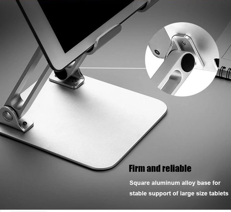 ARVIN алюминиевый планшетный ПК держатель Подставка для iPad Air Mini Pro 10,5 12,9 samsung планшет складной настольный Ленивый Кронштейн Поддержка