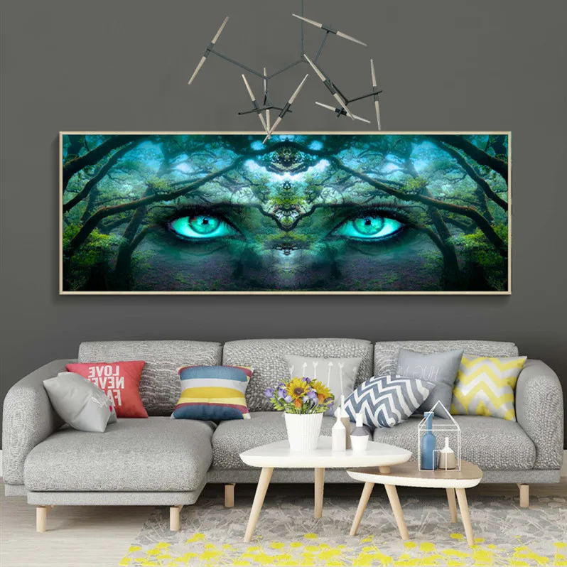 

Dreamface 5D DIY Diamond Round Diamond Cross Embroidery Home Decoration Gift