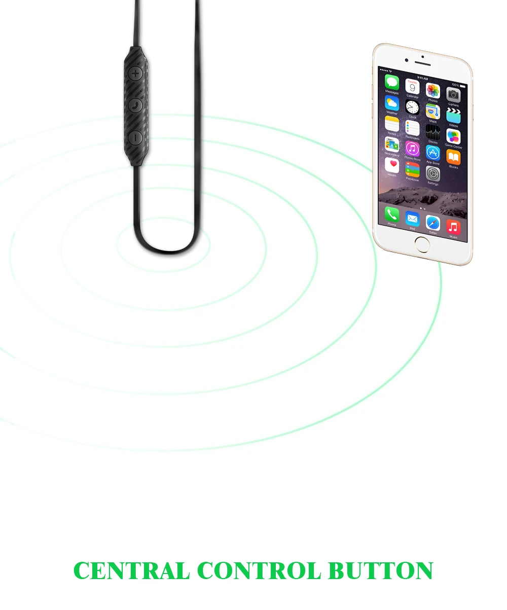 YODELI Bluetooth Earphone With MIC Sweatproof Gym Sport HIFI Wireless Earphones Stereo Headphones For Samsung iPhone Xiaomi LG (6)