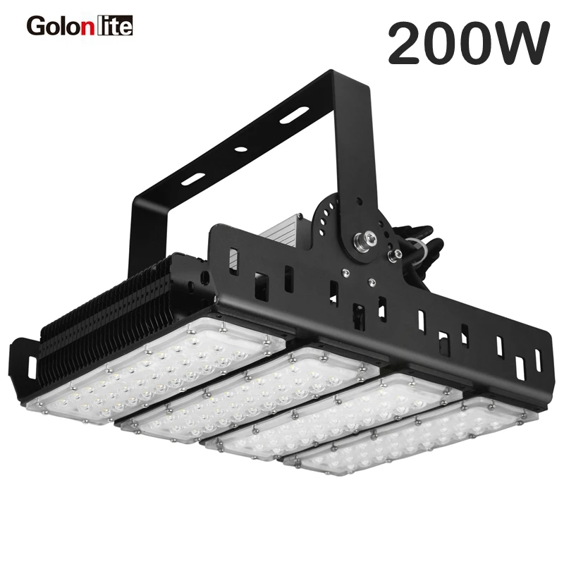 

Golonlite 200W LED flood light for volleyball basketball tennis court gym sport field lighting 200 watts IP65 CE indoor outdoor