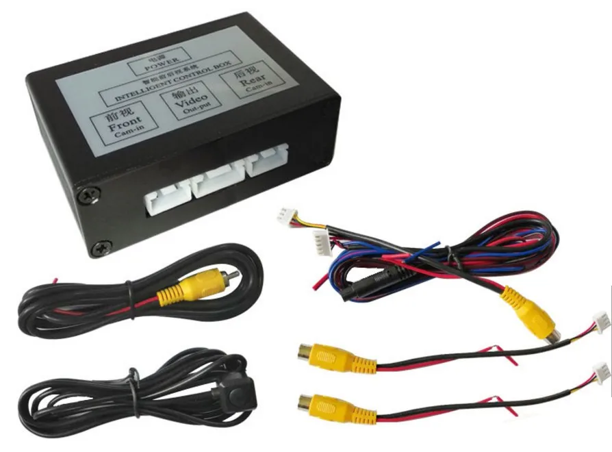 

Car camera Right blind zone system Car reversing image Intelligent switching Front camera Rear camera Two way control box