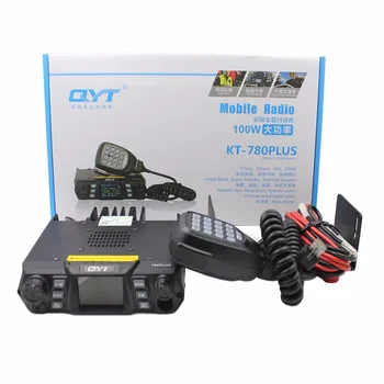 QYT KT-780PLUS Mobile Radio VHF 136-174MHz or UHF 400-480MHz 100W /75W Walkie Talkie KT780PLUS Transceiver 6