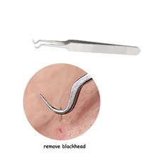 4 компл инструмент для удаления угрей акне Пинцет зажим пятновыводитель поры, акне иглы Угри экстрактор угрей и комедонов инструмент для ухода за кожей
