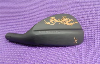 

Dragon forged carbon steel golf wedge head with cnc milled face have 52 , 58 deg loft choose