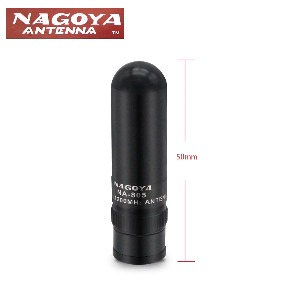 Оригинальная двухдиапазонная антенна nagya NA 805 BNC 144/430/1200 МГц 10 Вт для ICOM IC V8 V80 V82
