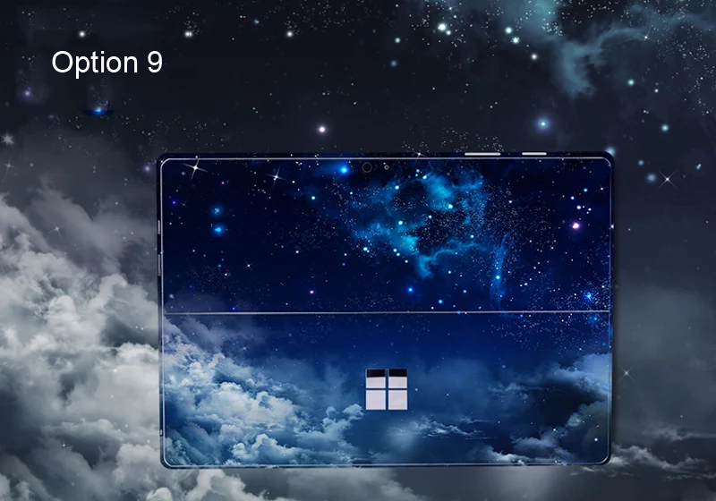 Окрашенные спрей шаблон ПВХ ноутбука Стикеры для microsoft Surface Pro 3 Pro 4 Pro 5 Высокое качество украшения Обложка кожи стикер s